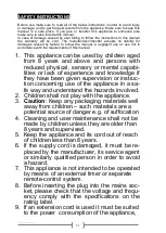 Preview for 14 page of Labesto LECD703T Instruction Manual