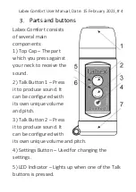 Предварительный просмотр 4 страницы Labex COMFORT ELECTROLARYNX User Manual