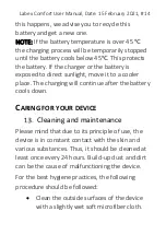 Предварительный просмотр 14 страницы Labex COMFORT ELECTROLARYNX User Manual