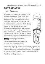 Предварительный просмотр 6 страницы Labex DIGITAL ELECTROLARYNX User Manual