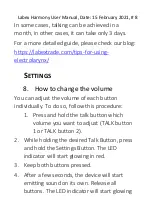 Preview for 8 page of Labex HARMONY ELECTROLARYNX User Manual