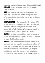 Предварительный просмотр 12 страницы Labex HARMONY ELECTROLARYNX User Manual