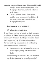 Preview for 14 page of Labex HARMONY ELECTROLARYNX User Manual