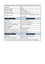 Preview for 17 page of Labex HARMONY ELECTROLARYNX User Manual