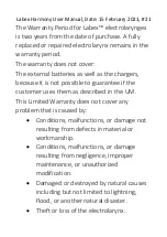 Preview for 21 page of Labex HARMONY ELECTROLARYNX User Manual