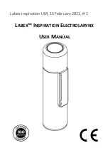 Labex INSPIRATION ELECTROLARYNX User Manual предпросмотр