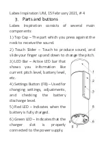 Preview for 4 page of Labex INSPIRATION ELECTROLARYNX User Manual