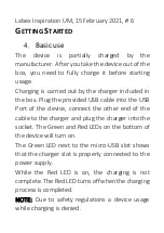 Preview for 6 page of Labex INSPIRATION ELECTROLARYNX User Manual