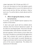 Preview for 7 page of Labex INSPIRATION ELECTROLARYNX User Manual