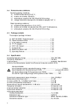 Preview for 5 page of Labgear DAT103 Operating Manual