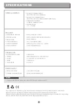 Preview for 15 page of Labgear FV200 Instruction Manual