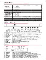 Предварительный просмотр 3 страницы Labgear HDXS450P User Manual