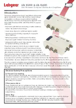 Labgear LDL102RR Manual предпросмотр