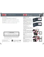 Предварительный просмотр 1 страницы Labgear LMA209F Installation Instructions