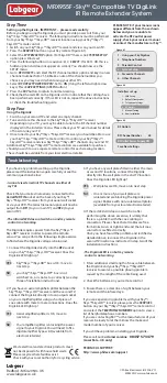 Preview for 2 page of Labgear MRX955F-Sky Quick Start Manual