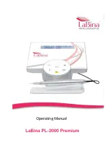 Предварительный просмотр 1 страницы LaBina PL-2000 Operating Manual