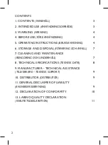 Preview for 2 page of Labino UVG Medical Torch Operating Instructions Manual