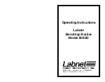 Labnet 25 Operating Instructions preview