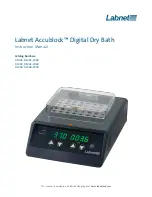 Labnet Accublock D1301 Instruction Manual preview