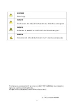 Preview for 2 page of Labnet C0226R User Manual