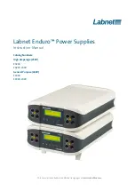 Preview for 1 page of Labnet Enduro E0203 Instruction Manual