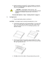 Preview for 9 page of Labnet ENDURO GEL XL E0160 User Manual