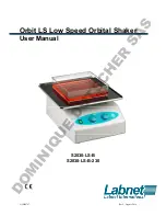 Предварительный просмотр 1 страницы Labnet Orbit S2030-LS-B-230 User Manual