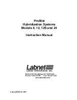 Labnet ProBlot 6 Instruction Manual предпросмотр