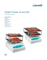 Preview for 1 page of Labnet ProBlot Rocker 25 Instruction Manual