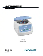 Labnet Spectrafuge 6C User Manual предпросмотр