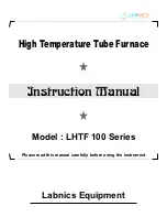 Labnics Equipment LSCF-100A Instruction Manual preview