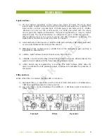 Preview for 5 page of Labo K Effects Neve 51 series LUNCH BOX VERSION Manual