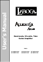 Предварительный просмотр 1 страницы Laboga AD 5200SA Single User Manual