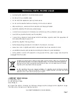 Предварительный просмотр 7 страницы Laboga Alligator AD 5202 Twin User Manual