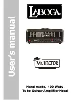 Laboga Mr.Hector User Manual preview