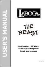 Laboga THE BEAST User Manual предпросмотр