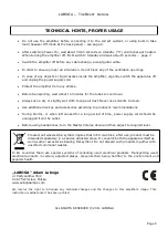 Preview for 5 page of Laboga THE BEAST User Manual