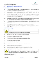 Предварительный просмотр 22 страницы LaboGene Fortuna 1200 Instruction Manual