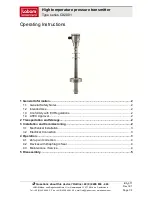 Labom CX2001 series Operating Instructions предпросмотр