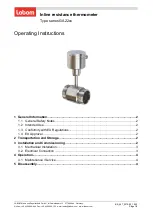 Labom GA22 Series Operating Instructions предпросмотр