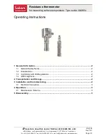 Preview for 1 page of Labom GA2651 Operating Instructions