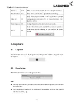 Preview for 12 page of Labomed Pixel Pro 3.2 User Manual