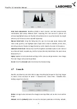 Preview for 38 page of Labomed Pixel Pro 3.2 User Manual