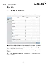 Preview for 62 page of Labomed Pixel Pro 3.2 User Manual