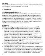 Preview for 7 page of LABORATOIRE MARQUE VERTE BP 3BD1-4D Instruction Manual