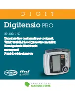 Preview for 2 page of LABORATOIRE MARQUE VERTE Digitensio Poignet PRO Instruction Manual