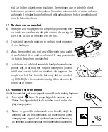 Preview for 75 page of LABORATOIRE MARQUE VERTE Digitensio Poignet PRO Instruction Manual