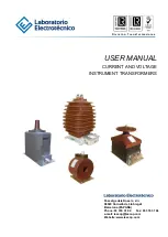 Предварительный просмотр 1 страницы Laboratorio Electrotecnico AEP-7 User Manual