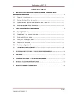 Preview for 2 page of Laboratory2 S09M Operational Manual