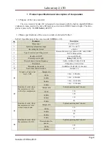 Предварительный просмотр 4 страницы Laboratory2 SOROKA-11E Operational Manual